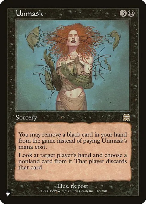 Unmask · The List MMQ-168/5050