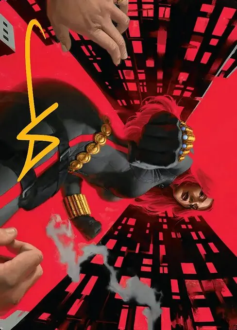 Black Widow, Deadly Hunter // Black Widow, Deadly Hunter · Marvel Super Heroes Art Series 42/66