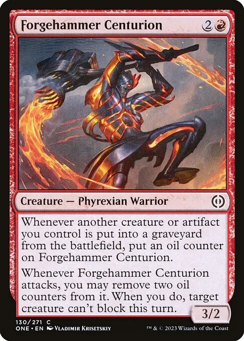 Forgehammer Centurion · Phyrexia: All Will Be One 130/479