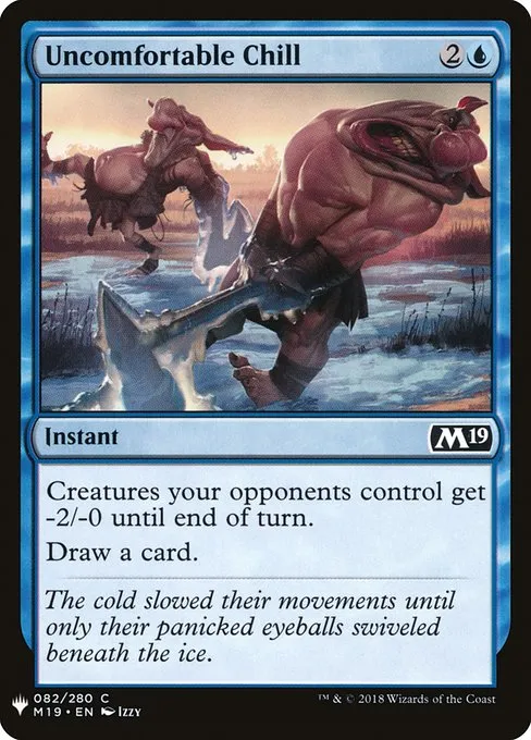Uncomfortable Chill · The List M19-82/5050