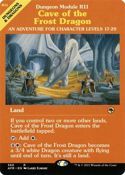 Cave of the Frost Dragon · Adventures in the Forgotten Realms 350/424