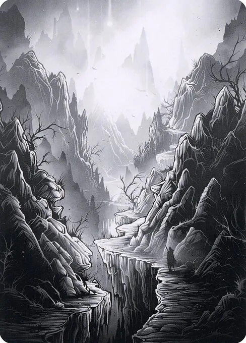 Mountain // Mountain · Midnight Hunt Art Series 79/81