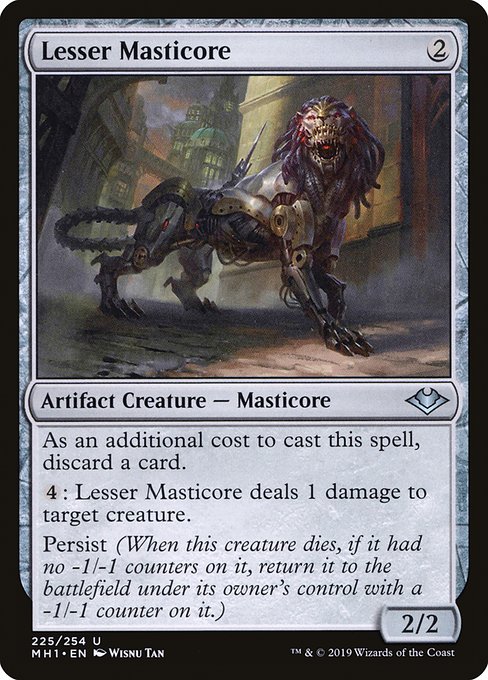 Lesser Masticore · Modern Horizons 225/255