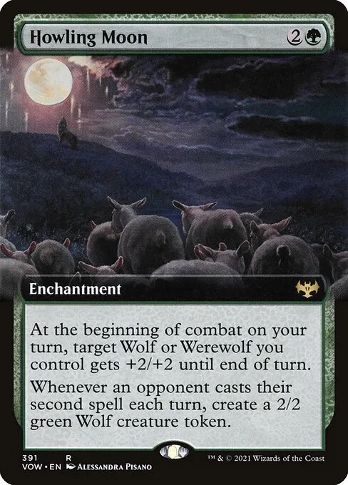 Howling Moon · Innistrad: Crimson Vow 391/423
