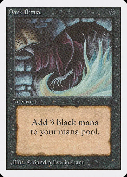 Dark Ritual · Unlimited Edition 99/302