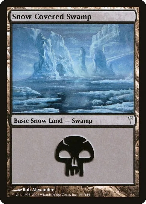 Snow-Covered Swamp · Coldsnap 153/155