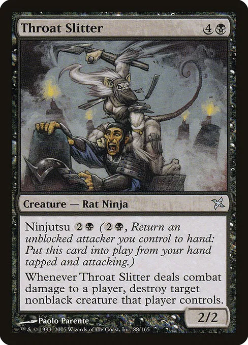 Throat Slitter · Betrayers of Kamigawa 88/165
