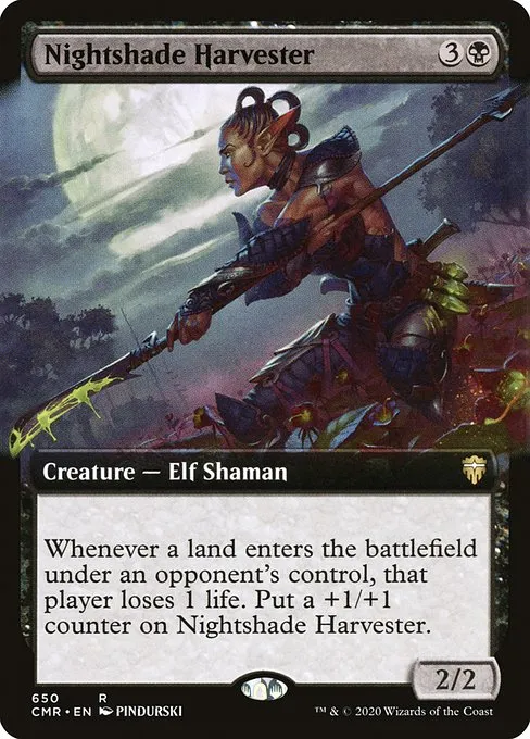 Nightshade Harvester · Commander Legends 650/718