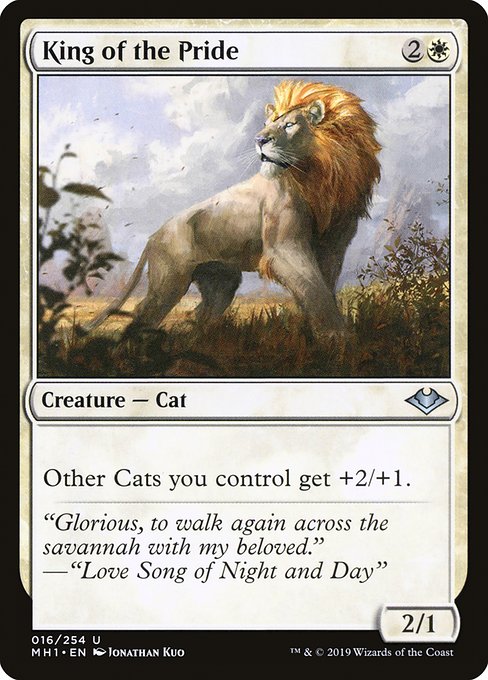 King of the Pride · Modern Horizons 16/255