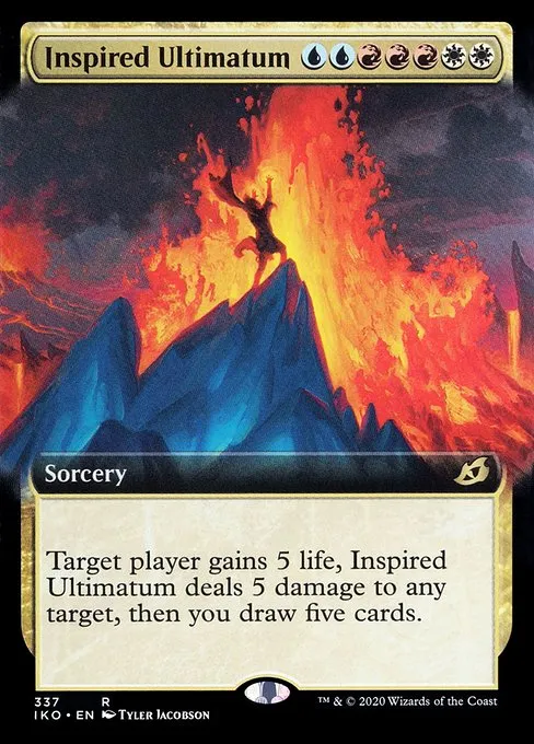 Inspired Ultimatum · Ikoria: Lair of Behemoths 337/390