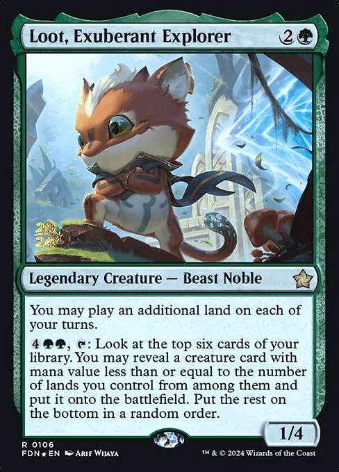 Loot, Exuberant Explorer · Foundations Promos 106s/106