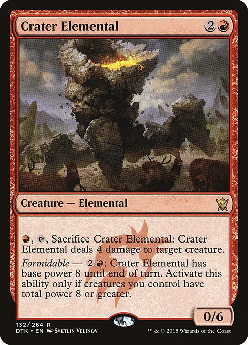 Crater Elemental · Dragons of Tarkir 132/264