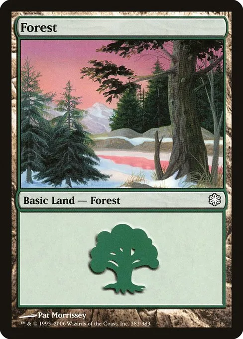 Forest · Coldsnap Theme Decks 383/62