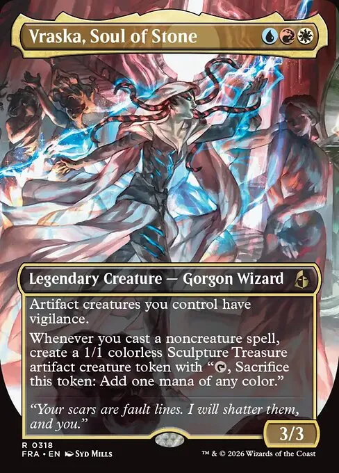 Vraska, Soul of Stone · Reality Fracture 318/7