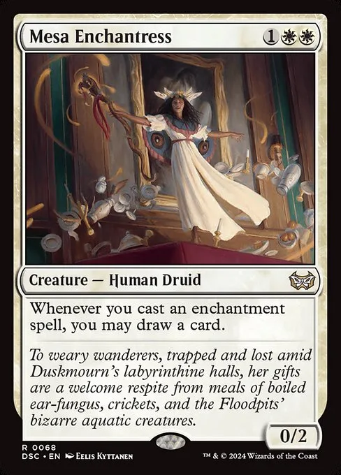 Mesa Enchantress · Duskmourn: House of Horror Commander 68/373