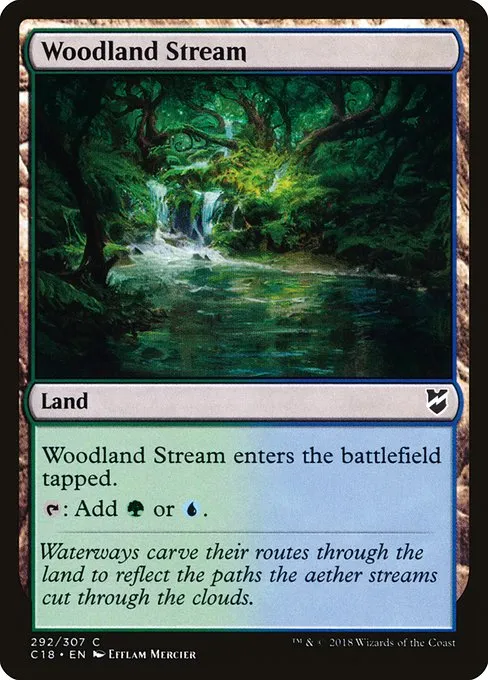 Woodland Stream · Commander 2018 292/307