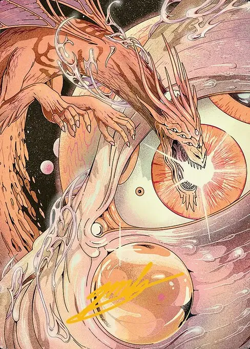 Nova Hellkite // Nova Hellkite · Edge of Eternities Art Series 40/54