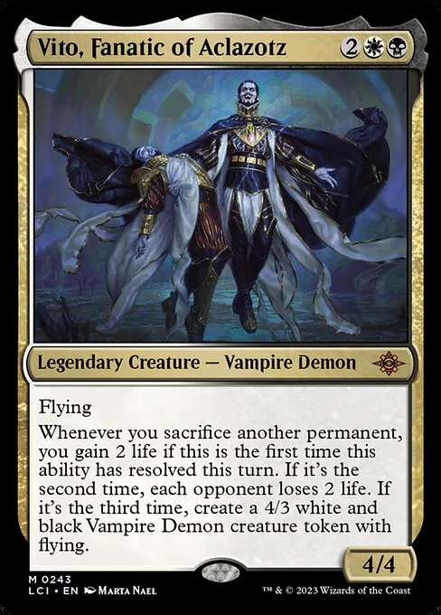 Vito, Fanatic of Aclazotz · The Lost Caverns of Ixalan 243/416
