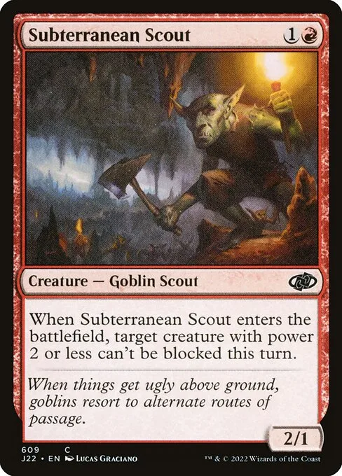 Subterranean Scout · Jumpstart 2022 609/835