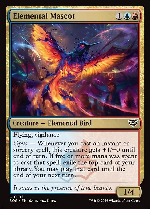 Elemental Mascot · Secrets of Strixhaven 185/368