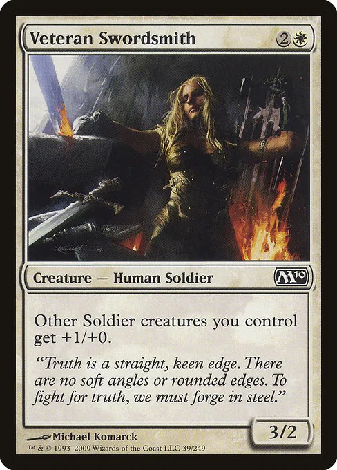 Veteran Swordsmith · Magic 2010 39/249