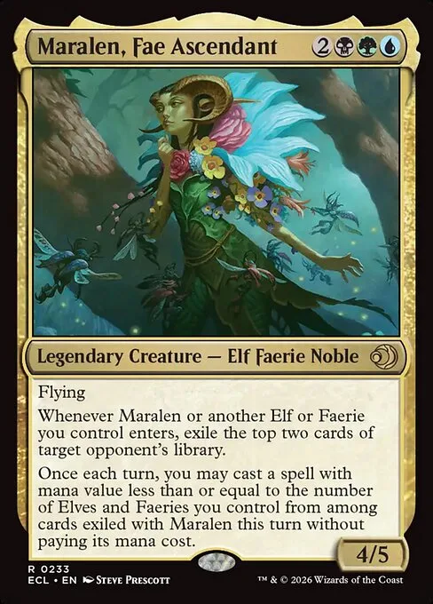 Maralen, Fae Ascendant · Lorwyn Eclipsed 233/408