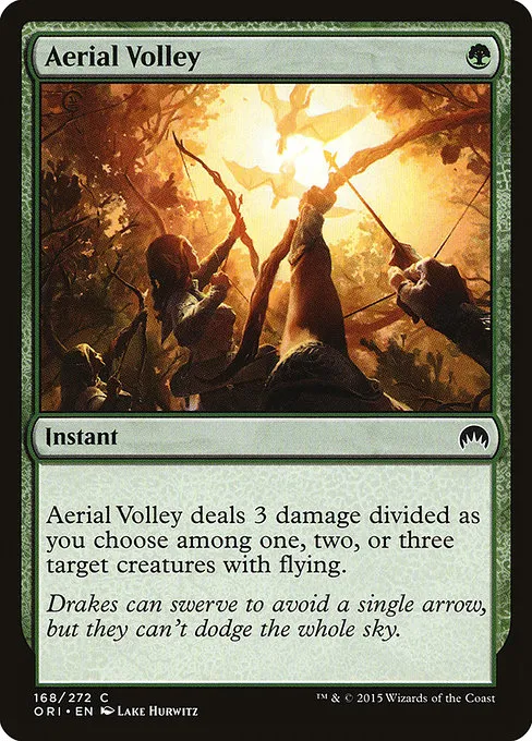 Aerial Volley · Magic Origins 168/288