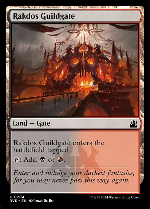 Rakdos Guildgate · Ravnica Remastered 284/531