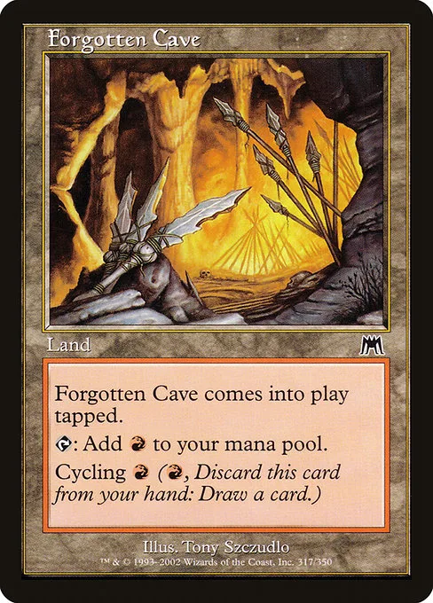 Forgotten Cave · Onslaught 317/351