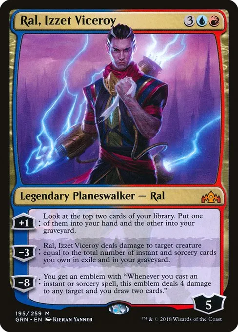 Ral, Izzet Viceroy · Guilds of Ravnica 195/273