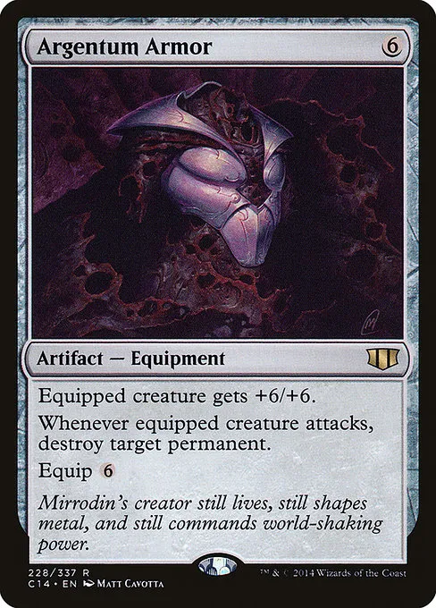 Argentum Armor · Commander 2014 228/337