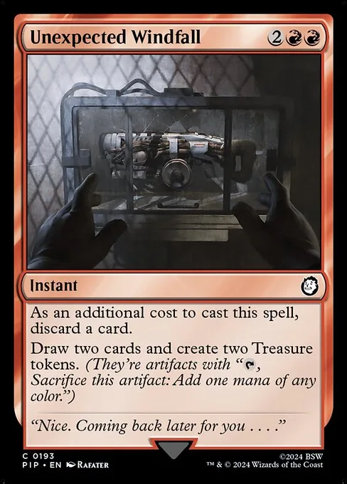 Unexpected Windfall · Fallout 193/1068