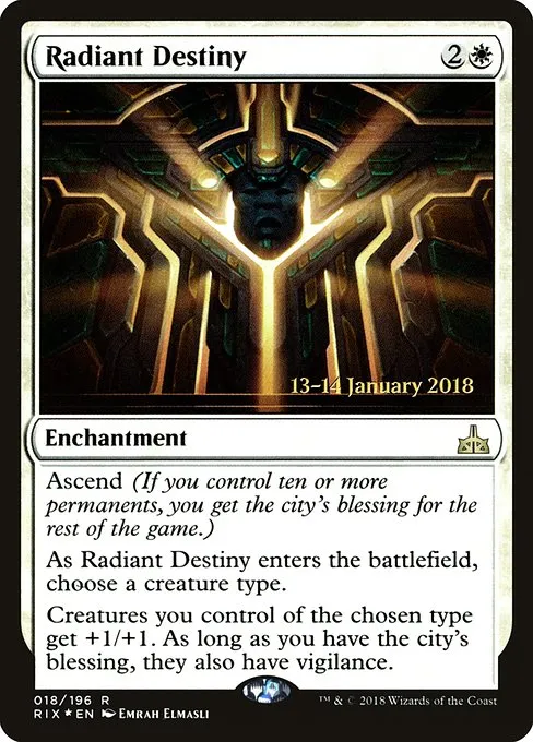 Radiant Destiny · Rivals of Ixalan Promos 18s/98