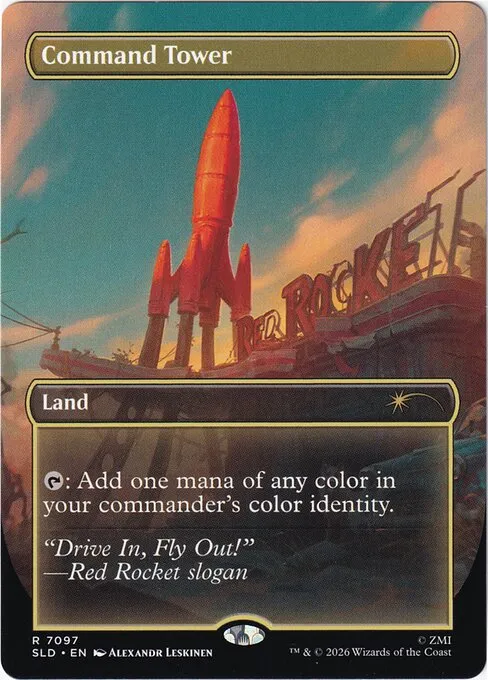 Command Tower · Secret Lair Drop 7097/2547