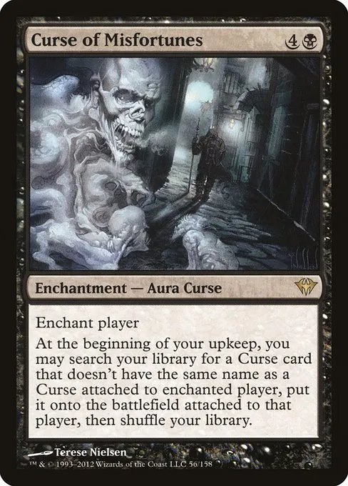 Curse of Misfortunes · Dark Ascension 56/158