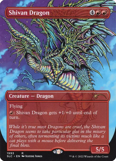Shivan Dragon · Secret Lair Countdown 1993/84