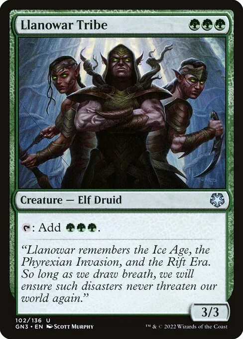 Llanowar Tribe · Game Night: Free-for-All 102/135