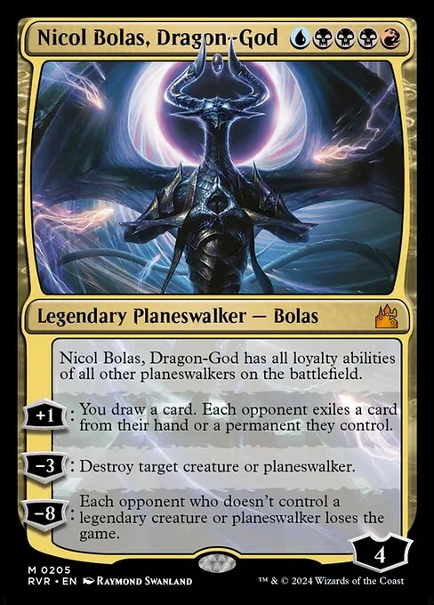 Nicol Bolas, Dragon-God · Ravnica Remastered 205/531