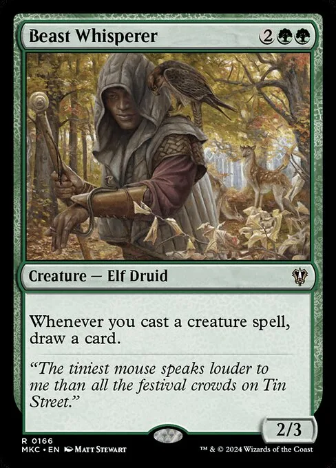 Beast Whisperer · Murders at Karlov Manor Commander 166/358