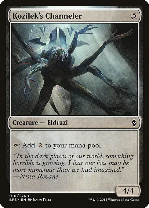 Kozilek's Channeler · Battle for Zendikar 10/299