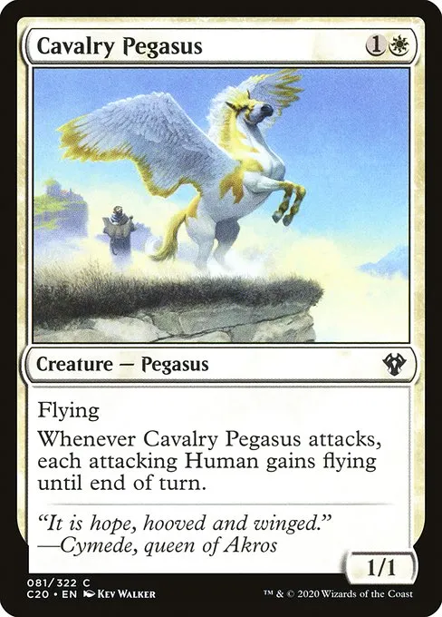 Cavalry Pegasus · Commander 2020 81/322
