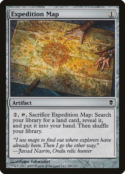 Expedition Map · Zendikar 201/269
