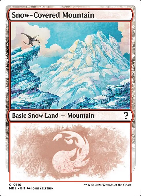 Snow-Covered Mountain · Mystery Booster 2 119/385
