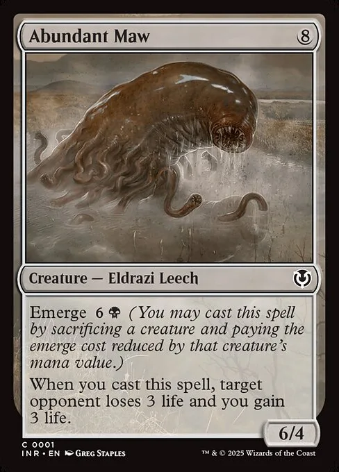 Abundant Maw · Innistrad Remastered 1/495