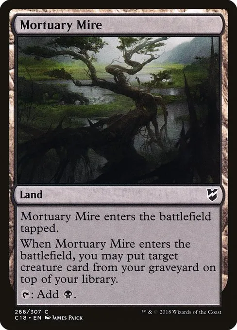 Mortuary Mire · Commander 2018 266/307