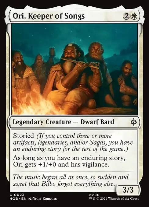 Ori, Keeper of Songs · The Hobbit 23/39