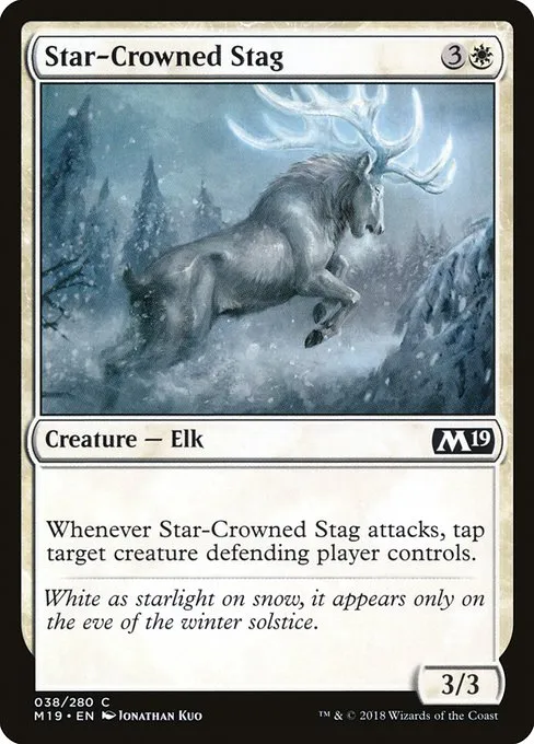 Star-Crowned Stag · Core Set 2019 38/314