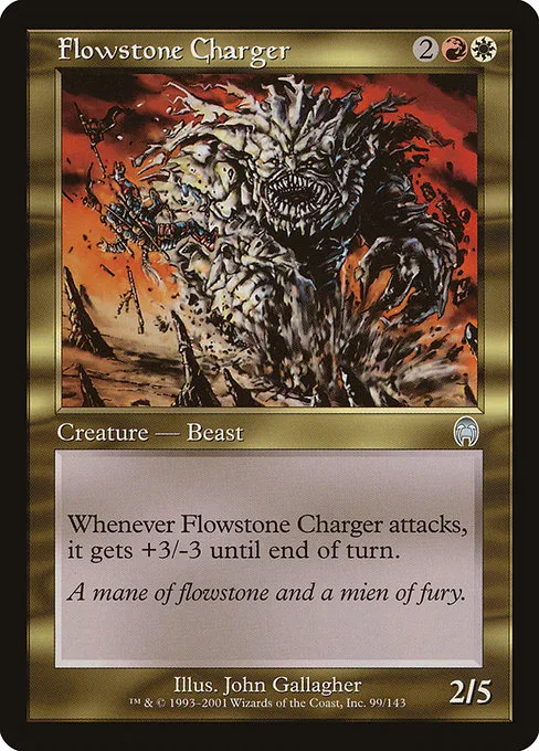 Flowstone Charger · Apocalypse 99/143