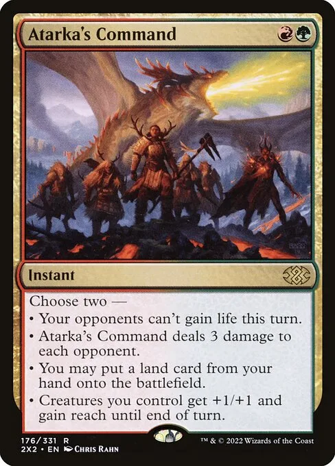 Atarka's Command · Double Masters 2022 176/579