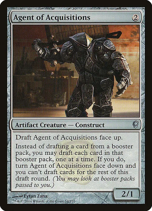 Agent of Acquisitions · Conspiracy 54/210